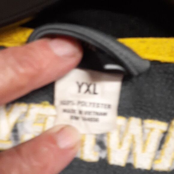 Hawkeyes YXL long sleeve zip neck fleece shirt - Picture 4 of 6